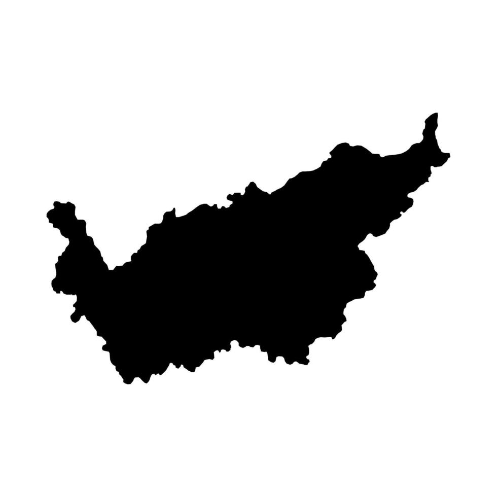 Silhouette du canton du Valais