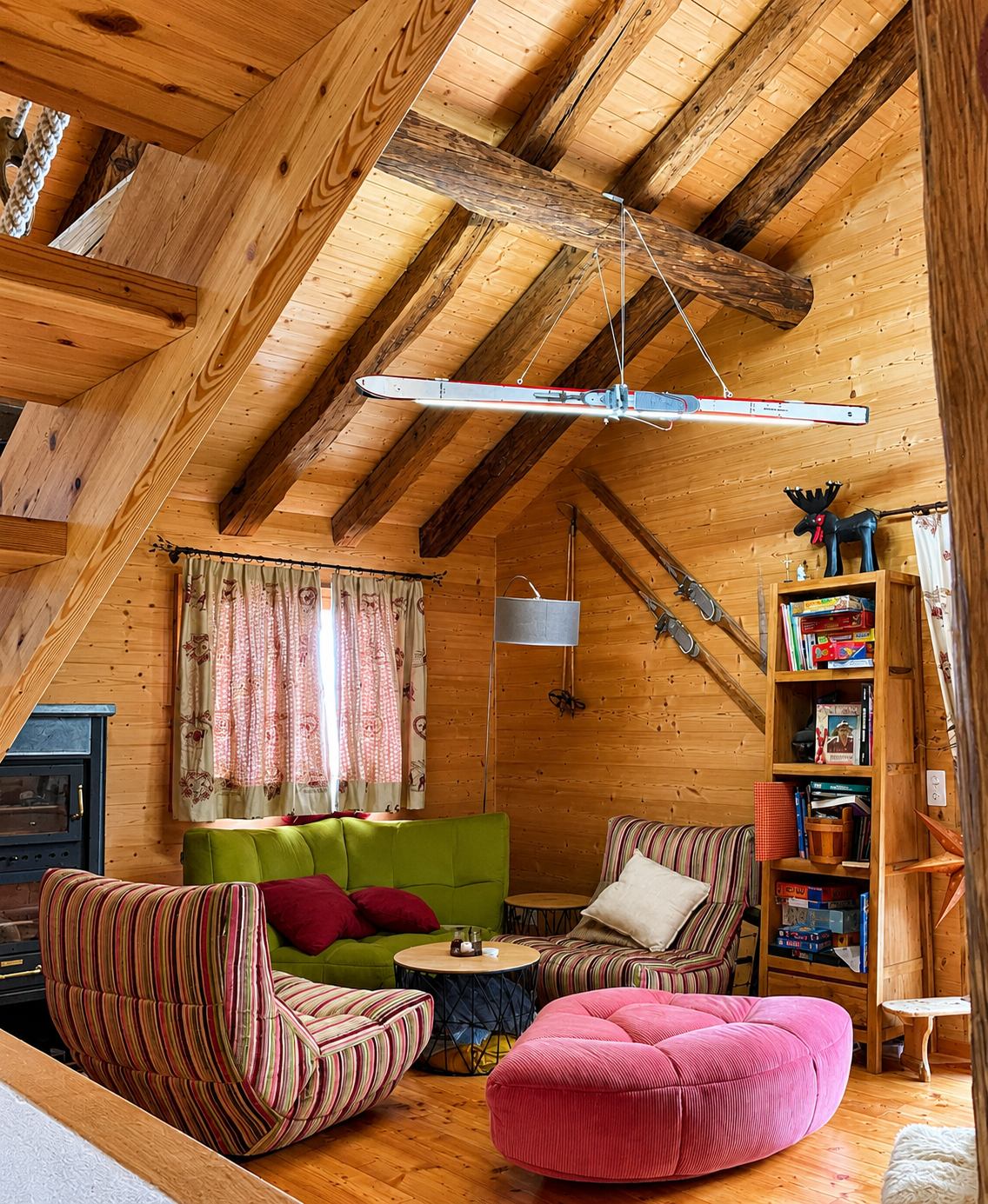 Lampe en ski